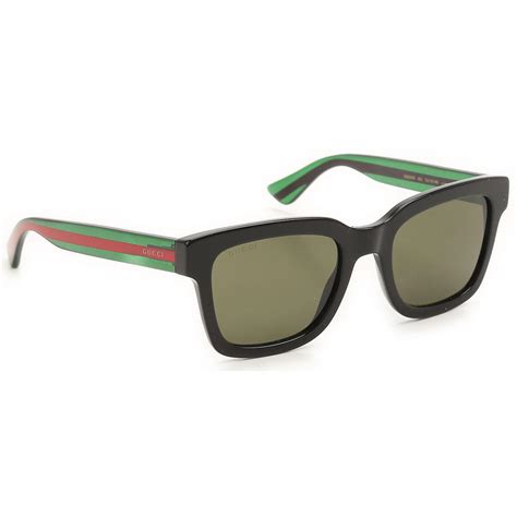 men's gucci sunglasses gg00035 green|gucci sunglasses men price.